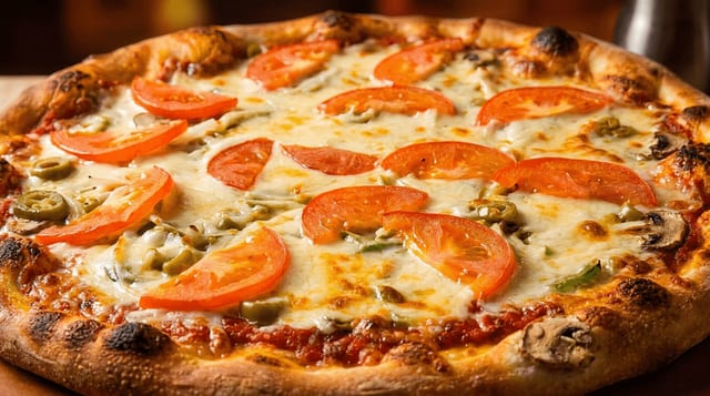 Vegetarian Pizza.