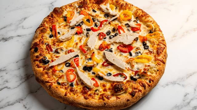 Pollo Pizza.
