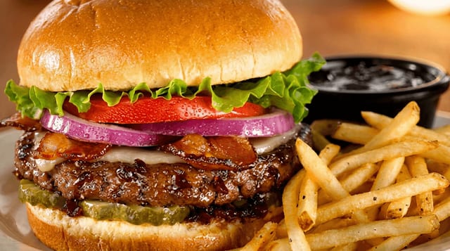 Fish Burger.