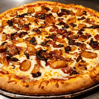 Hot Chicago Style Pizza