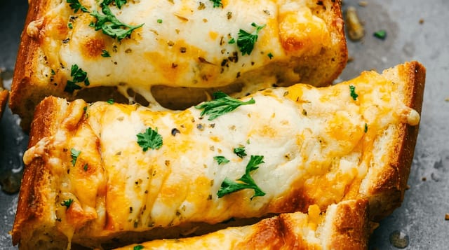 Garlic Bread with Cheese.