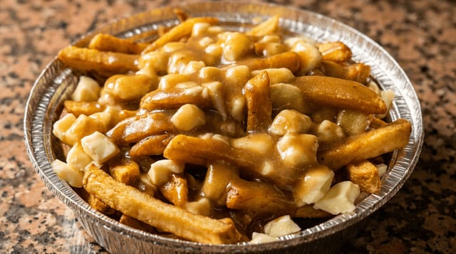Traditional Poutine.
