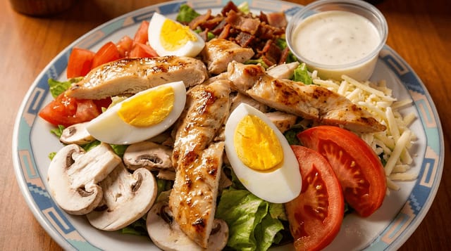 Crispy Chicken Salad.