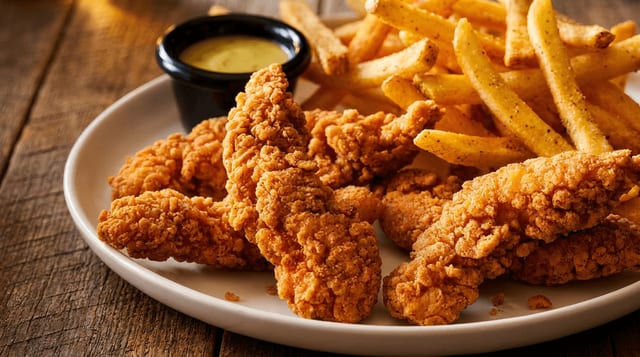 Chicken Finger Platter.