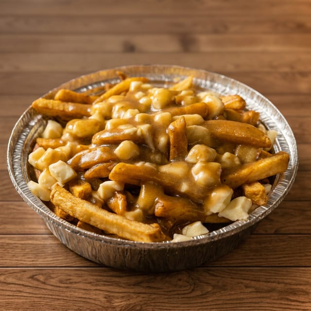 Traditional Poutine.