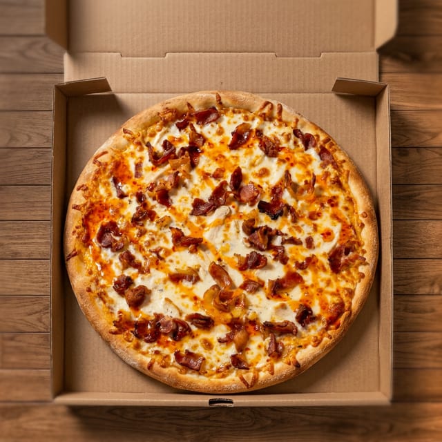Sweet Chili Thai Pizza.