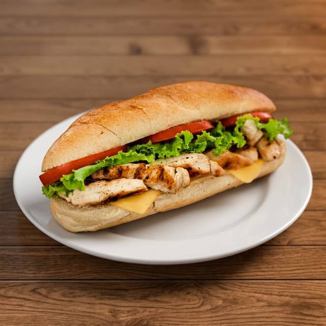 Grilled Chicken Sub.