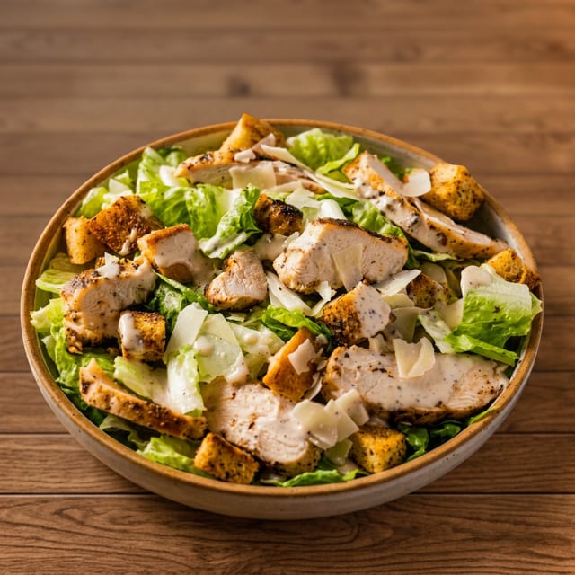 Chicken Caesar Salad.