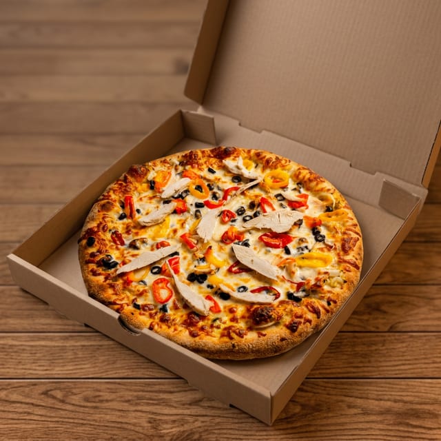 Pollo Pizza.